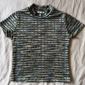 Zara Knitted Short Sleeve Top